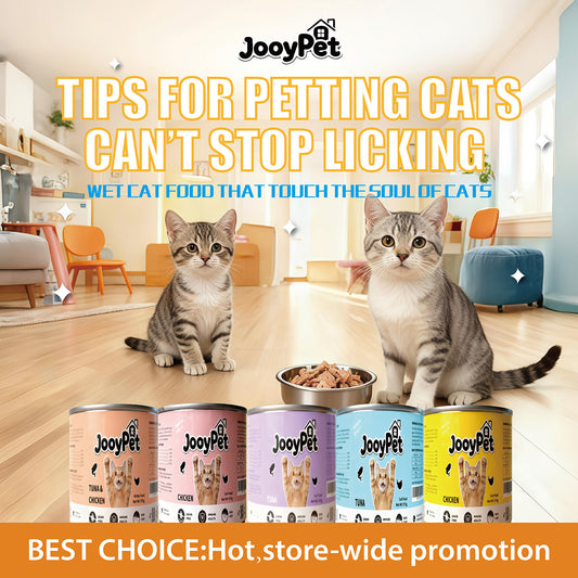 JooyPet 375g Wet Cat Food in Can - Grain Free Wet Cat Food Variety Pack