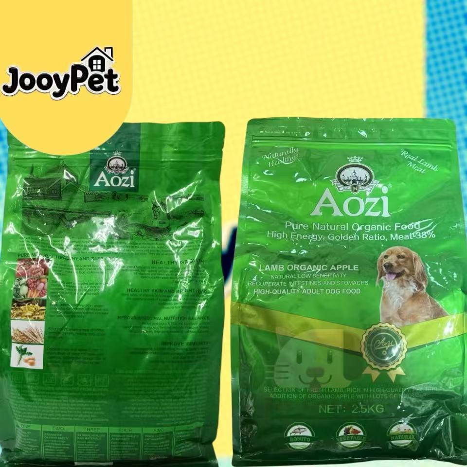 10kg Aozi Lamb and Apple Natural Organic All Stages Adult Puppy Dog Dogs Dry Dog Food Dog Essentials
