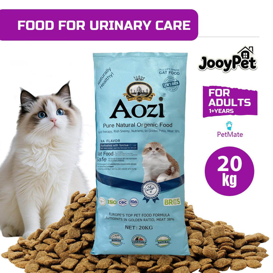 AOZI Organic Tuna Cat Food: Complete Nutrition for Strong, Healthy Cats