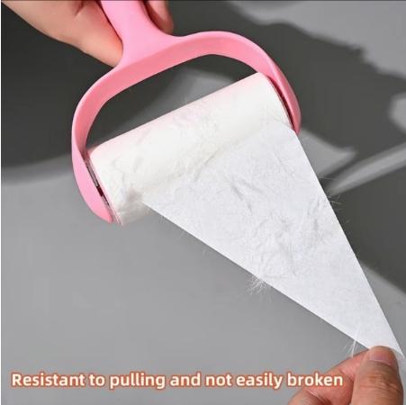 Super Sticky Pet Hair Remover Kit Lint RollersRefill Pack 40 Sheets Adhesive Lint Roll Brushes