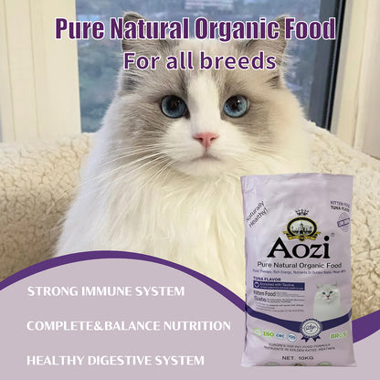Aozi Dry Cat Adult & Kitten 1kg Repacked All Life Stage Tuna