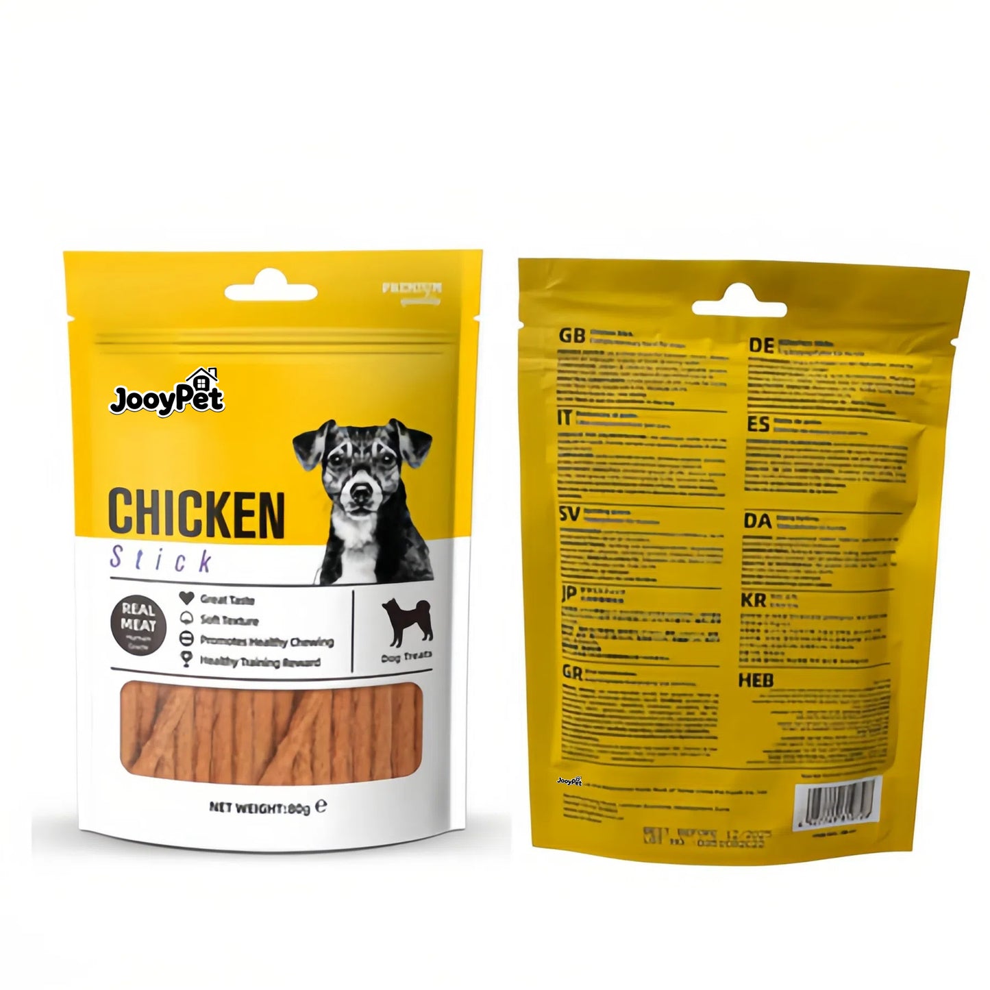 JooyPet Dog Treats with Real Meat Chicken Duck Beef Lamb Flavors 80g BUY 3 TAKE 2