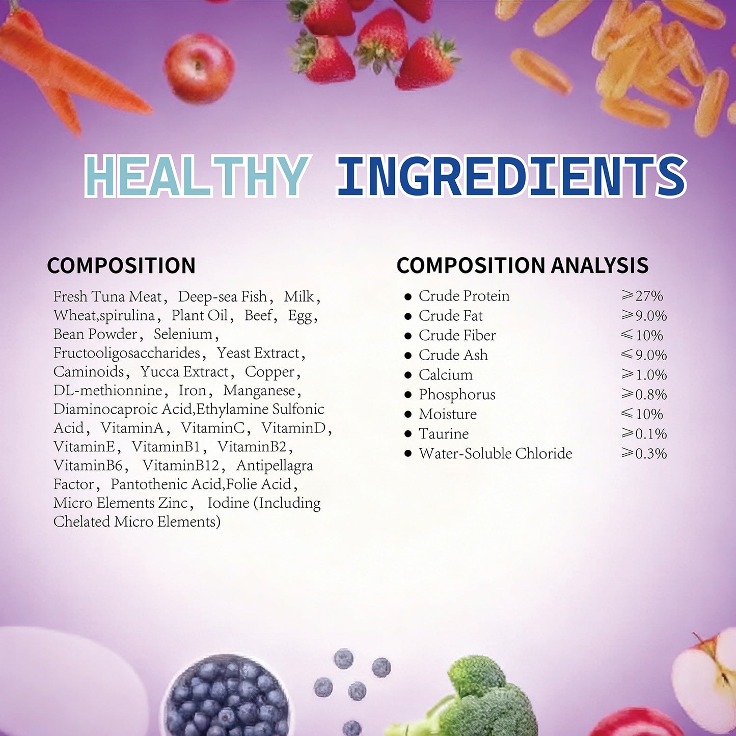 JooyPet AOZI Cat Food High-Quality Tuna 20KG Natural Kitten Dry Food for Pets Europe's Top Pet Food Formula Complete Balanced Meal for Healthy Skin Shiny Coat & Stronger Joints Bones