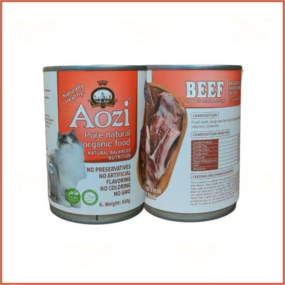 Aozi Cat Can 430g Cat Wet Food Cat Pet Essentials All Stages Adult Kitten