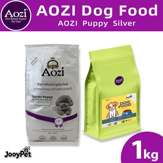 JooyPet AOZI 10KG Natural Organic Starter Food Premium Beef for Dogs All Ages Healthy Balanced Diet Safe Organic Ingredients with Probiotics Beneficial Teeth Cleaning & Vitamin C
