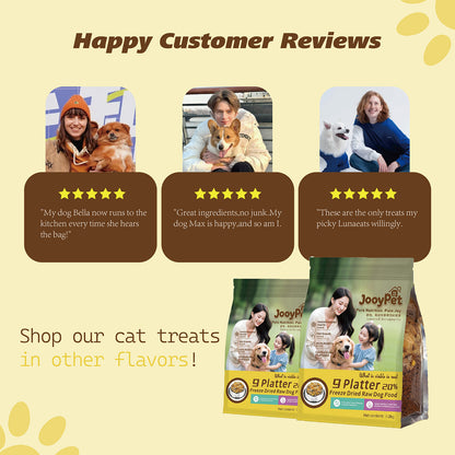 JOOYPet Freeze-Dried Raw Dog Food | 20% Freeze-Dried & Essential Nutrients for Healthy Dogs