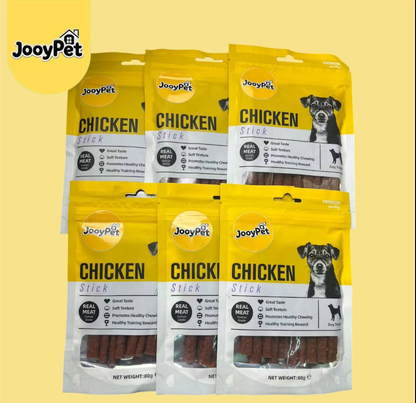 JooyPet Dog Treats with Real Meat Chicken Duck Beef Lamb Flavors 80g BUY 3 TAKE 2