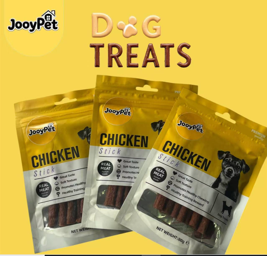 JooyPet Dog Treats with Real Meat Chicken Duck Beef Lamb Flavors 80g BUY 3 TAKE 2