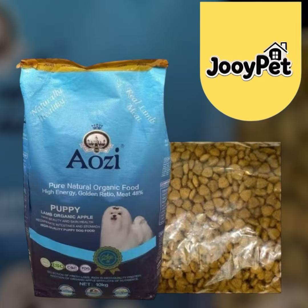 10kg Aozi Lamb and Apple Natural Organic All Stages Adult Puppy Dog Dogs Dry Dog Food Dog Essentials