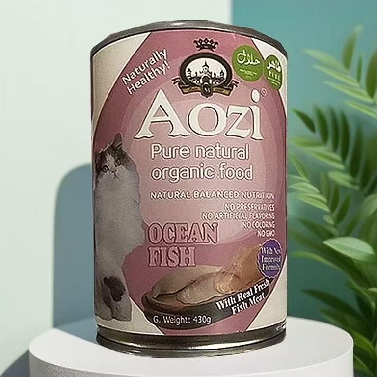 Aozi Cat Can 430g Cat Wet Food Cat Pet Essentials All Stages Adult Kitten