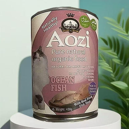 Aozi Cat Can 430g Cat Wet Food Cat Pet Essentials All Stages Adult Kitten