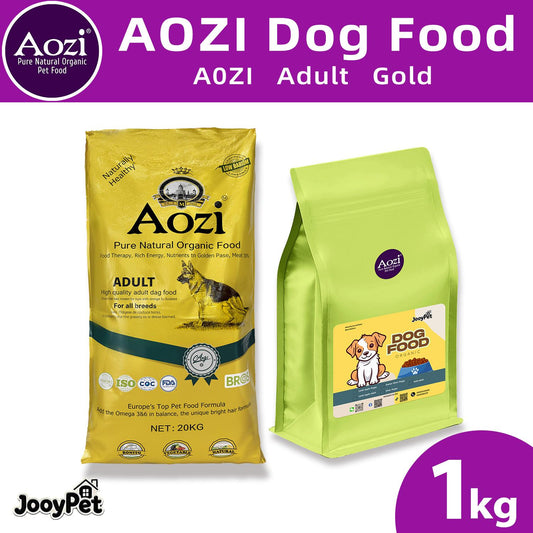 JooyPet AOZI Holistic Dog Food with Beef Jerky & Goat Milk Hypoallergenic High Protein Kibble for Shih Tzu Puppies & Sensitive Skin Murang Weight Gain Formula Organic Ingredients
