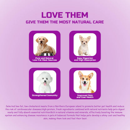JooyPet AOZI Organic Lamb & Apple Puppy Food 10KG - Nourish Your Pup Naturally with Essential Nutrients for Growth & Development