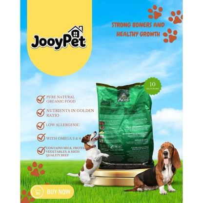 10kg Aozi Lamb and Apple Natural Organic All Stages Adult Puppy Dog Dogs Dry Dog Food Dog Essentials