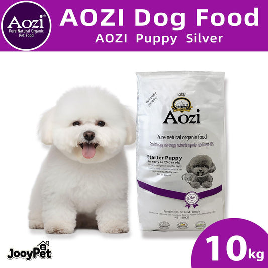 Aozi Organic Starter Puppy Dog Food Beef Flavor 10KG