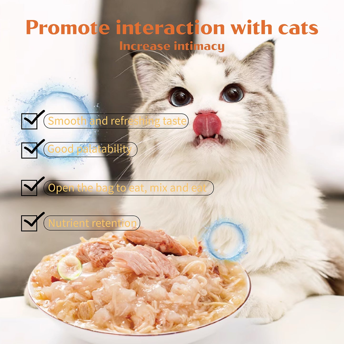 JooyPet 375g Wet Cat Food in Can -  Grain Free Wet Cat Food Variety Pack