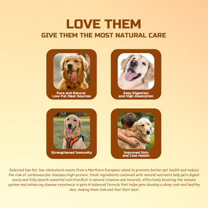 JOOYPet Freeze-Dried Raw Dog Food | 20% Freeze-Dried & Essential Nutrients for Healthy Dogs