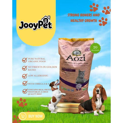 Aozi Cat Dry Cat Food Kitten / Adult Salmon  10Kg /20kg Original Packaging