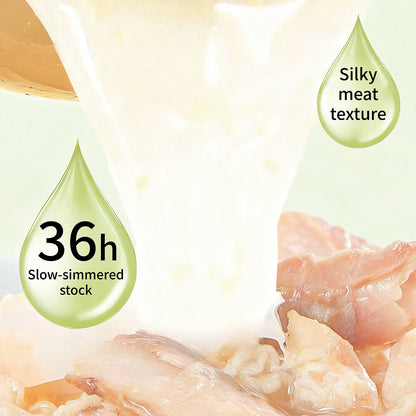 JooyPet Aozi Wet Dog Food in Can 430g - Pure Natural Organic Formula with Real Fresh Meat in Mousse Format for Dogs 24 Months