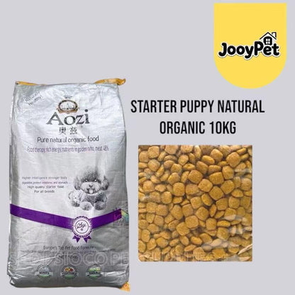 Aozi Organic Starter Puppy Dog Food Beef Flavor 10KG