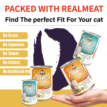 Aozi Cat Can 430g Cat Wet Food Cat Pet Essentials All Stages Adult Kitten