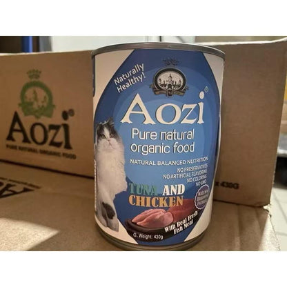 Aozi Cat Can 430g Cat Wet Food Cat Pet Essentials All Stages Adult Kitten