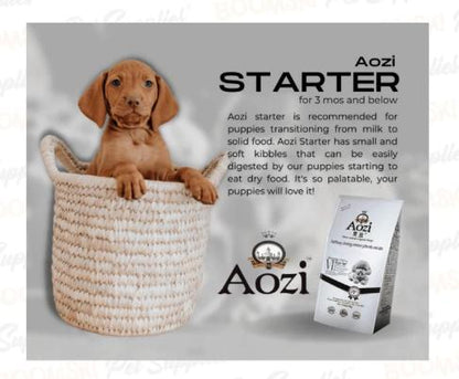 Aozi Organic Starter Puppy Dog Food Beef Flavor 10KG