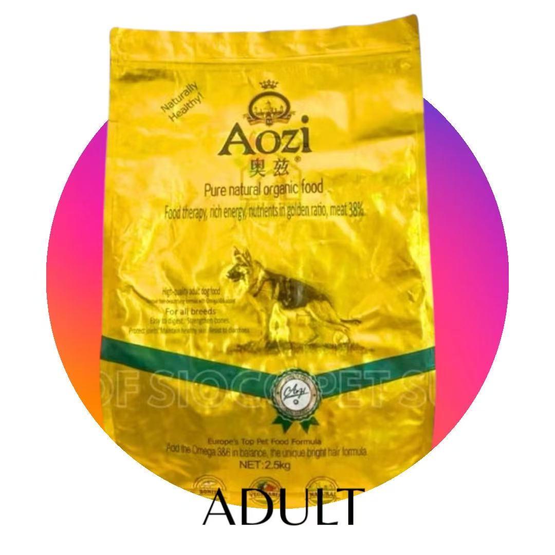 Aozi Beef, Egg, Spinach Organic Dog Food For Adult & Puppy 20kg
