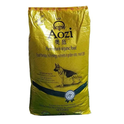 Aozi Beef, Egg, Spinach Organic Dog Food For Adult & Puppy 20kg